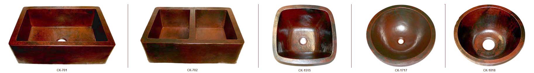 Copper Kitchen Sinks