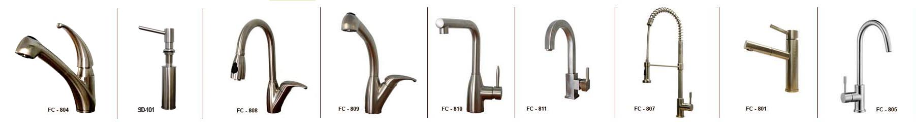 Faucets & Soap Dispenser